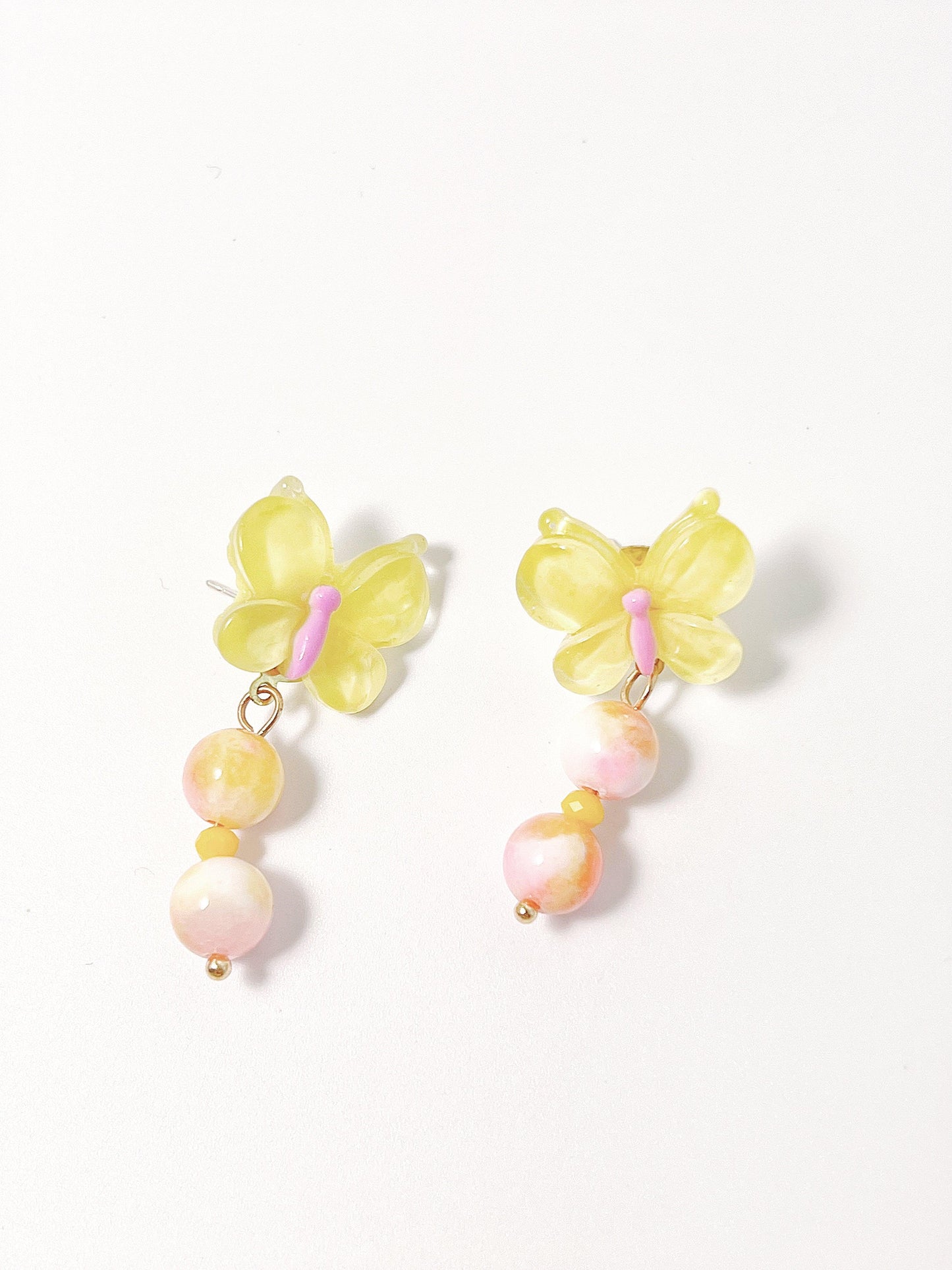 Butterfly Summer Candy-colored Earrings - KooGarden