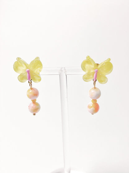 Butterfly Summer Candy-colored Earrings - KooGarden