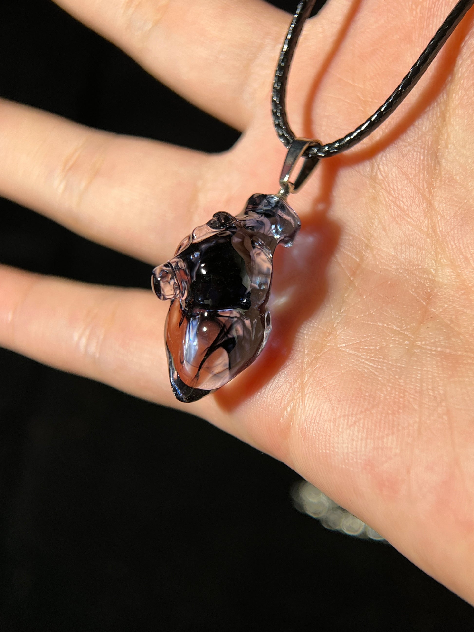 Dark Heart Necklace